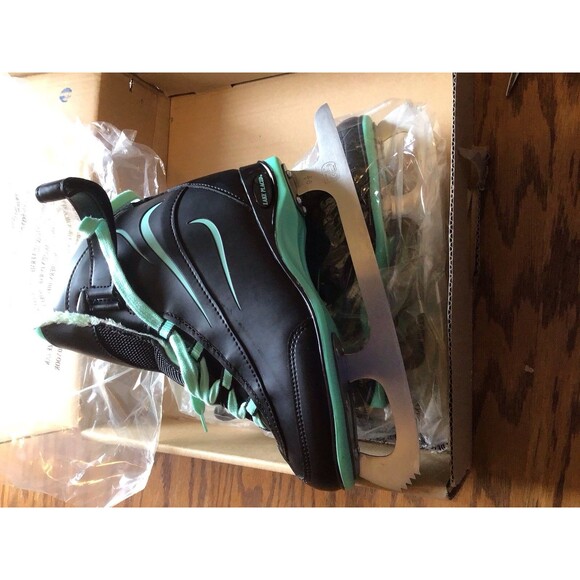 Lake Placid Everest Women's Ice Skate Black/Mint 7 - Picture 5 of 12